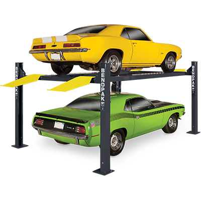 BendPak HD-9XL Standard Width Extended Length Four-Post Lift (9,000-lb. Capacity)