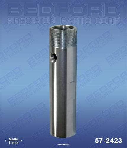Graco 185-211 Bedford 57-2423 Cylinder, fluid outlet housing (outer casing for sleeve) (1587341295651)