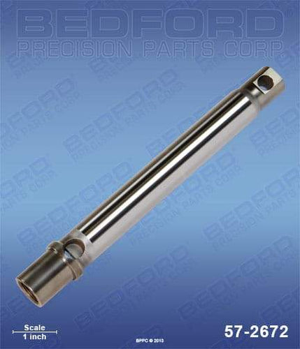 Graco 240-517 Bedford 57-2672 Piston Rod (chrome plated stainless steel)