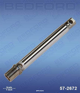 Graco 240-517 Bedford 57-2672 Piston Rod (chrome plated stainless steel)