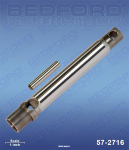 Graco 240-919 Bedford 57-2716 Piston Rod (chrome plated stainless steel)