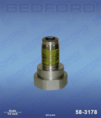 Graco 287-877 Bedford 58-3178 Piston Valve (Plated Steel Housing) (1587336544291)