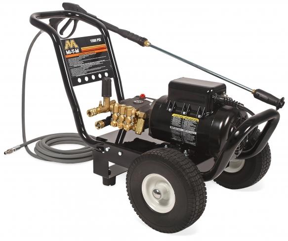 Mi-T-M JP-2503-1ME1 Job Pro® JP Electric Series - 2500 PSI @ 3.2 GPM - AR Pump - Direct Drive