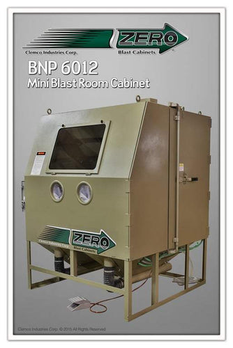 Clemco BNP 6012 and 7212 Mini Pressure Blast Cabinets (1588246937635)