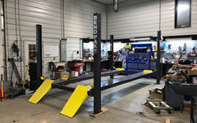 Load image into Gallery viewer, BendPak HD-9ST Narrow Width Four-Post Lift (9,000-lb. Capacity)