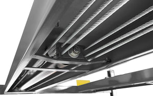 BenPak HDS14LSX Extended Alignment Lift w/ Turnplates & Slip Plates (14,000-lb. Capacity)