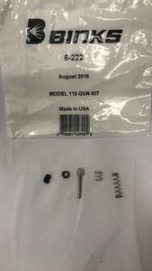 Binks 6-222 model 115 Repair Kit