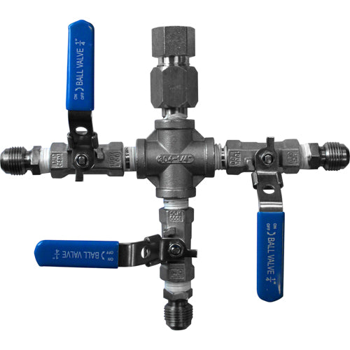 C.A Technologies – AAA Color Change Manifold 1/2 S.S. H2o