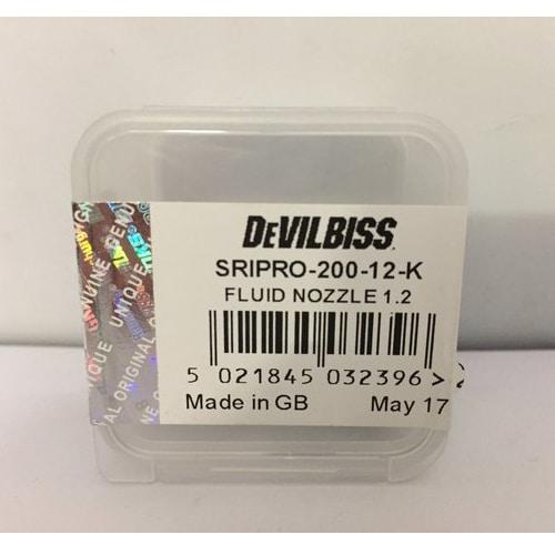 Devilbiss SRIPRO-200-12-K Fluid Tip (1.2) (1587521028131)