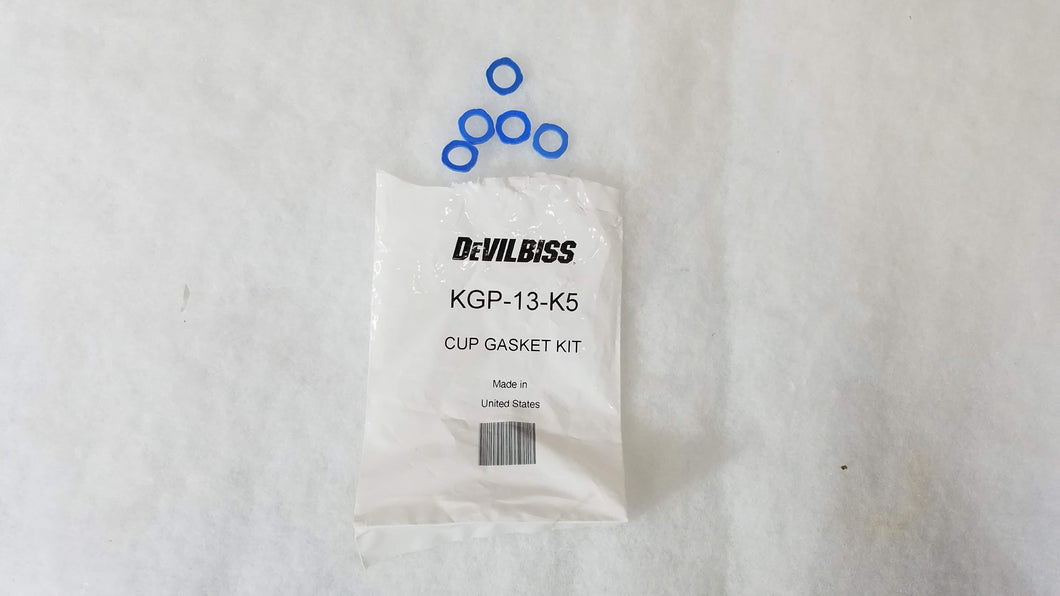 Devilbiss KGP-13-K5 Cup Gasket Kit