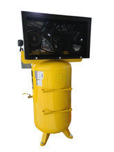 Load image into Gallery viewer, EMAX Industrial 100PSI @ 31 CFM 80 gal. Two Stage-Single Phase Vertical Stationary Air Compressor w/ Pressure Lube pump