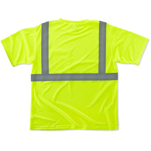 Ergodyne GloWear 8289 Economy Type R Class 2 Safety Shirt - Yellow/Lime