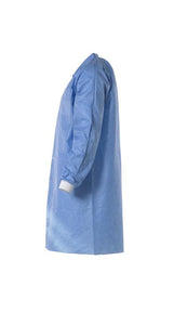 DuPont™ ProClean® 2. Protective Lab Coat with Traditional Collar - Pockets and Knit Cuffs - Blue - 2X - 30/Pack