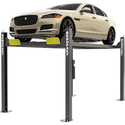 BendPak HD-7W High Rise Wide Car Four-Post Lift (7,000-lb. Capacity)