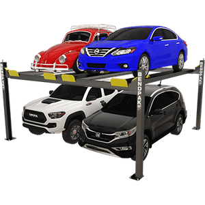 BendPak HD-9SW Dual Platform Super Wide Four-Post Lift (9,000-lb. Capacity)