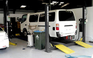 BendPak HDS14X Extended Length Four-Post Lift Limo Style (14,000-lb. Capacity)