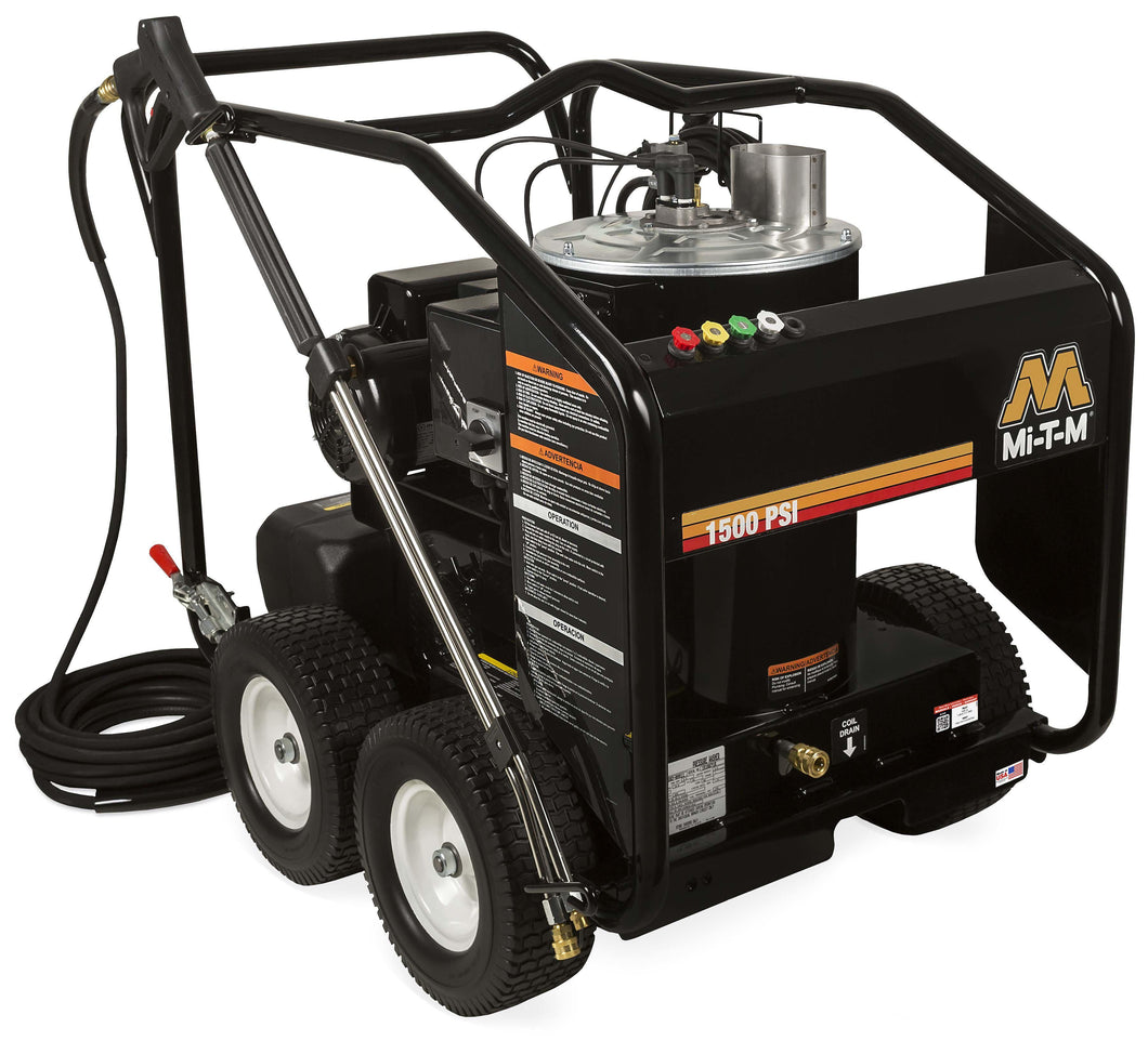 Mi-T-M HSE Series - 1500 PSI @ 2.0 GPM - NEMA 5-20P - General Pump - Direct Drive
