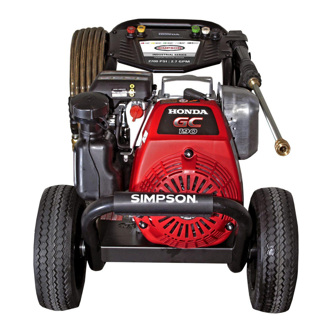2700 PSI @ 2.7 GPM Cold Water Direct Drive Gas Pressure Washer by SIMPSON