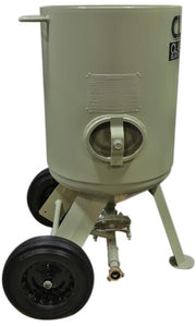 Clemco  6 cu ft Classic Blast Machine Model 2452 with Flat Sand Valve (FSV) -Portable - 600lbs with 1 1/4 inch Piping - Without Remotes