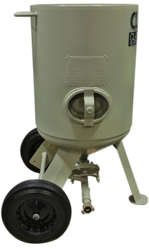 Clemco 6 cu ft Classic Blast Machine Model 2452 with Flat Sand Valve (FSV) - Portable 1-1/4 inch Piping - without Remote