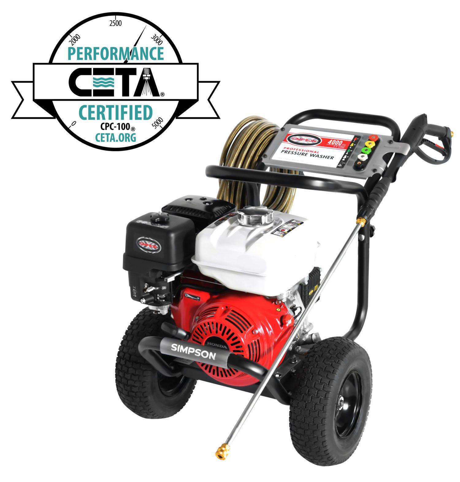 4000 PSI 3.5 GPM Cold Water Direct Drive Gas Pressure Washer