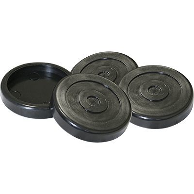 BenPak Round Tuf-Pads (Replacement Polyurethane Tuf-Pad, Slip-Over)