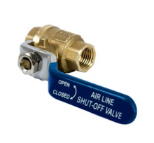 Load image into Gallery viewer, Powermate Tools 1/4" Ball Valve; 1/4" F x 1/4" F