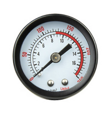Load image into Gallery viewer, Porter Cable Pressure Gauge;  1.5" 250 PSI, 1/4" Back Connect