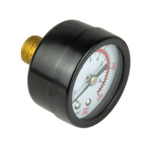 Load image into Gallery viewer, Porter Cable Pressure Gauge;  1.5" 250 PSI, 1/4" Back Connect