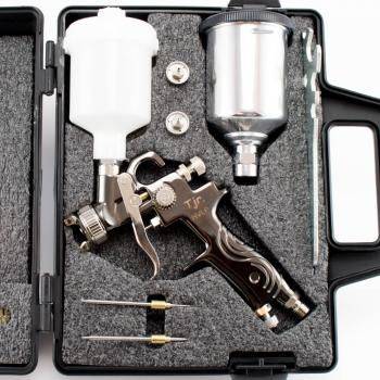 C.A Technologies – Techline Jr HVLP Mini Gravity Air Spray Gun