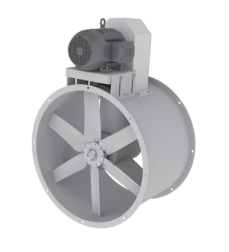 30″ Tube Axial Paint Booth Fan Less Motor