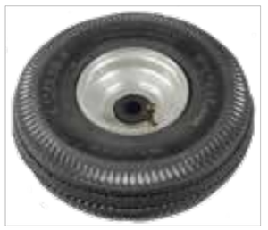 3306 Flat free foam 10” tire - Frame Tires