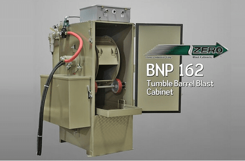 Clemco BNP 162 Series Tumble Barrel Blast Cabinets (1587572408355)
