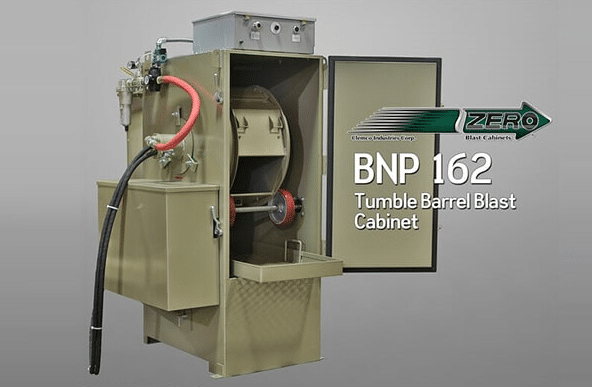 Clemco BNP 162 Series Tumble Barrel Blast Cabinets (1587572408355)