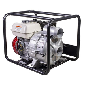 BE  Honda GX200 Centrifugal Aluminum Pump Cast Iron 3" Semi-Trash Pump