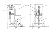 Load image into Gallery viewer, Clemco 2 Cuft Contractor Blast Machines