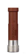 Load image into Gallery viewer, Clemco SXS Clemlite Silicon-Carbide Lined Long Venturi Style Contractor Thread 1-1/4 inch Entry Rubber Jacketed Sandblast Nozzle