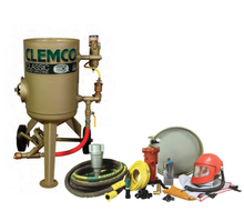Load image into Gallery viewer, Clemco Model 1642 2 Cuft Classic Blast Machine Systems - Auto Quantum Valve with abrasive cut off switch (All blast medias plus blow down option) - SaFety Gear