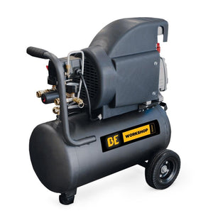 BE WORKSHOP Series 125 PSI 2HP 120V Portable Electric Air Ccompressors
