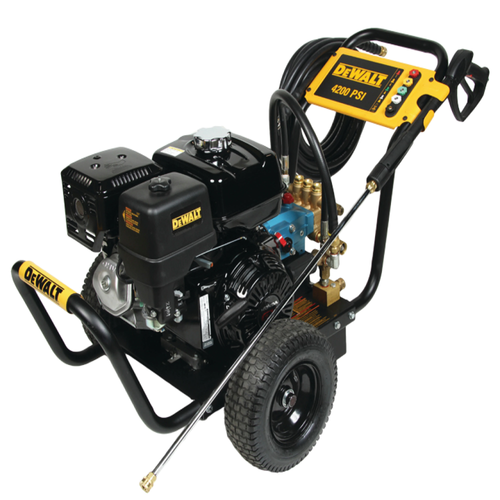 Dewalt Commercial Gas - Cold Water Pressure Washer - 4200 PSI @ 4.0 GPM - CAT Pump - Belt Drive