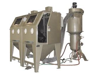 Clemco BNP Double 220 Pressure Blast Cabinet - BNP Dbl 220PM-1200 RPH