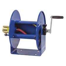 HandCrank Welding Hose Reels - 200 PSI -  Less Hose (1/4" Hose Dia. x 200')