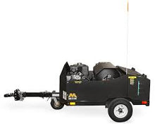 Load image into Gallery viewer, Mi-T-M 4000 PSI @ 3.7 GPM Belt Drive 389cc Honda GX390 OHV General Pump Hot Water Mini Trailer Gas Pressure Washer