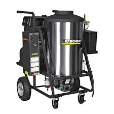 K'A'RCHER 3000 PSI @ 3.5 GPM Belt Drive 7.5hp 230V Single Phase 36a Karcher KM Electric Hot Water Pressure Washer Diesel Heated