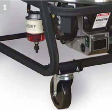 Load image into Gallery viewer, K&#39;A&#39;RCHER 3000 PSI @ 3.5 GPM Belt Drive 7.5hp 230V Three Phase 25a Karcher KM Electric Hot Water Pressure Washer Diesel Heated