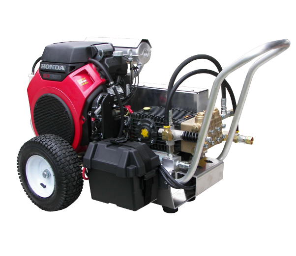 Electric start pressure washer best sale with honda engine
