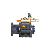 Load image into Gallery viewer, SIMPSON® 8.7GA12 3,400 psi 2.5 GPM AAA Triplex Plunger Horizontal Pump with Brass Head and Powerboost Technology