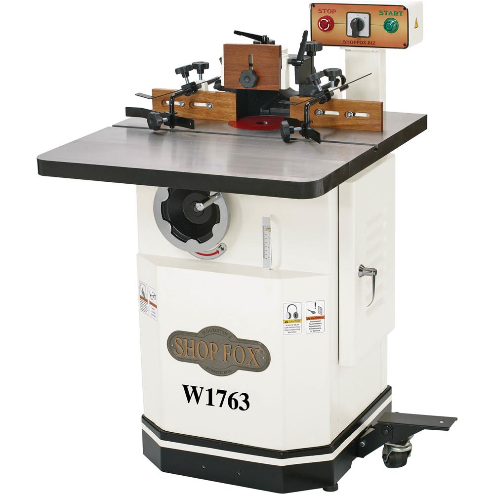 Shop Fox W1763—2-1/2 HP Shaper